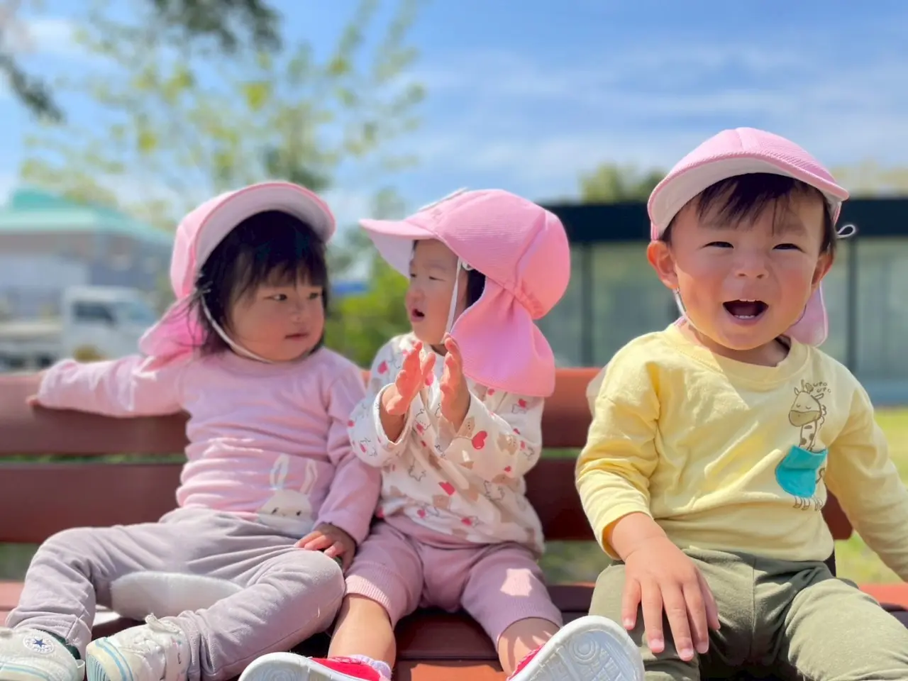 地域初！完全手ぶら登園！